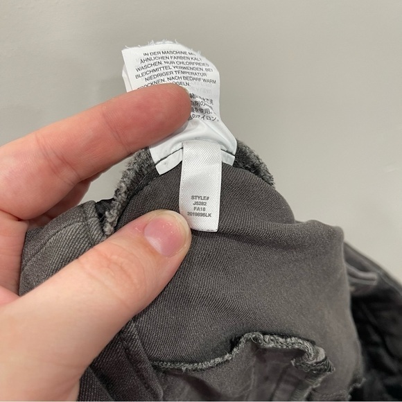 J. Crew Lexie Pants Stretch Cotton Grey Size 6 Regular - Picture 10 of 11